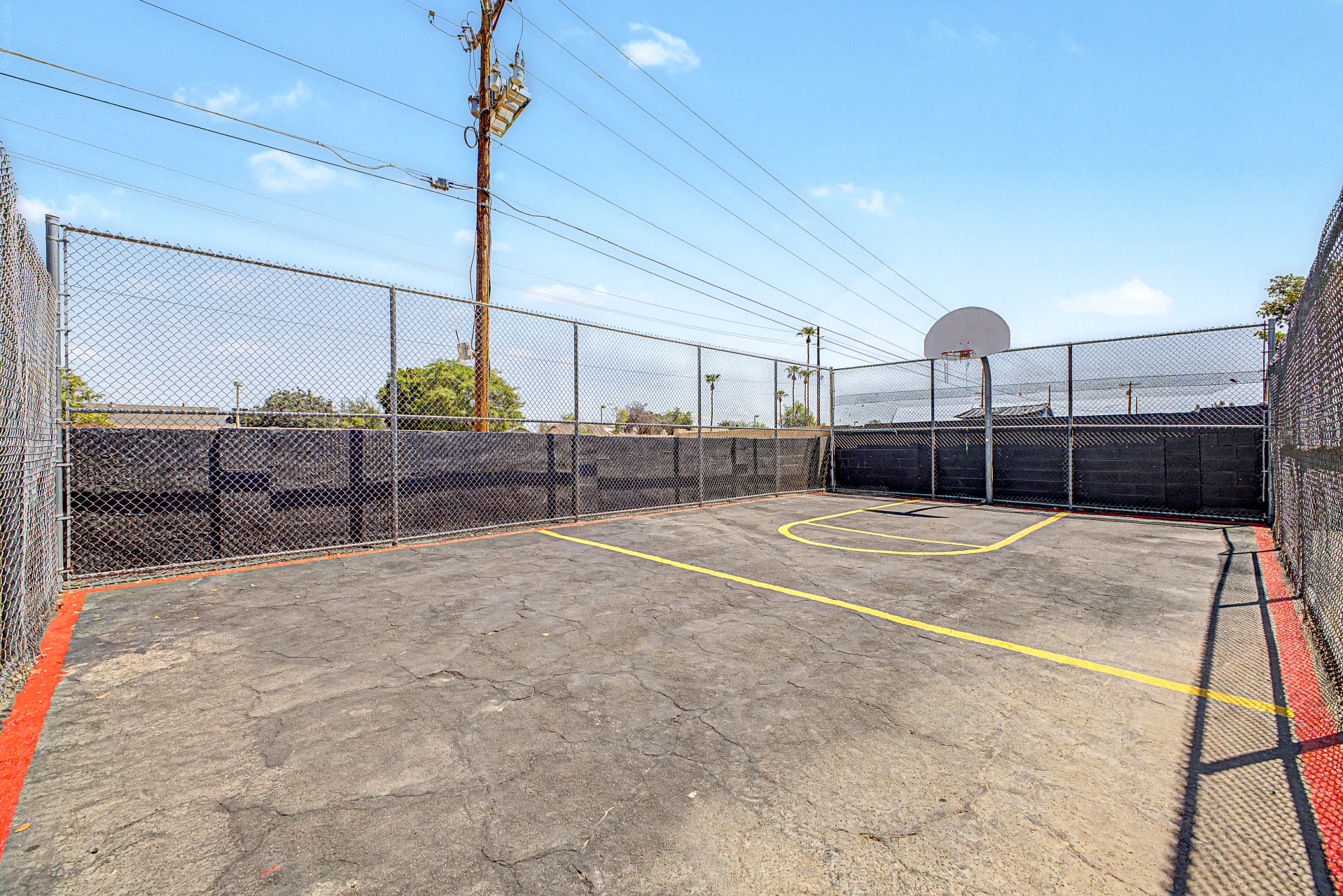 Resident Basketball Court